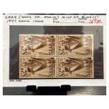 1947 Saar 84 Pf Mint NH Block of 4 WW2 French Admi
