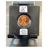 1963 Lincoln Penny Gem Cameo Proof in Display Hold