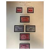 U.S. Air Mail Stamps from 1928-1939