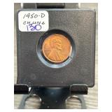 1950-D Lincoln Wheat Cent in BU Condition