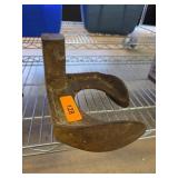 Rustic Heavy Iron Shoe Form