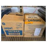 Compact Brushed Stainless Steel Toilet Paper Dispe