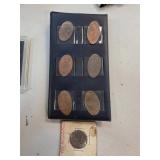 Souvenir Pressed Pennies and Buffalo Nickel Coin