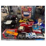 Diecast Cars and Figures Including NASCAR Memorabi
