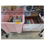 Hardcover and Paperback Books in Two Boxes