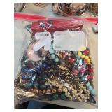 Gallon Bag of Assorted Costume Jewelry