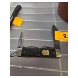 Vintage Boy Scout Pocket Knife with Gold Emblem an