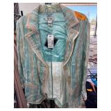 VTG Bob Mackie 20W Striped Blazer With Tags