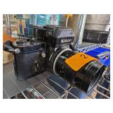Nikon Film Camera with 55mm f/2.8 Lens