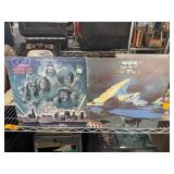 Four Vinyl Records Including Uriah Heep, Country J
