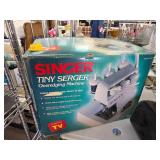 Singer Tiny Serger Overedging Machine with Origina