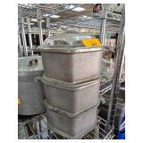 Guardian Aluminum Cooking Vessel Set with Glass Li