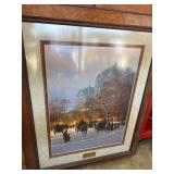 G. Harvey Print ï¿½A Stroll on the Plazaï¿½ Ltd ED