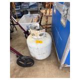 Used Steel Propane Tank with Valve