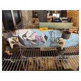 Kryptonics Wooden Skateboard with Vintage Graphic