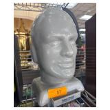 Gray Head on a Square Base