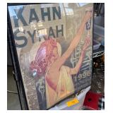 1996 Kahn Syrah Santa Ynez Valley Framed Art Print