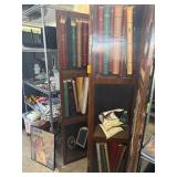 Wooden Room Divider with Hand-Painted Trompe Lï¿½Oei