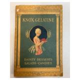 Knox Gelatine Recipe Booklet: Dainty Desserts, Sal