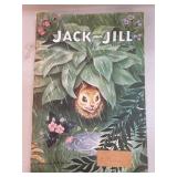 5 Vintage Jack and Jill Magazines from 1952-1955