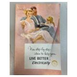 Mid-20th Century Booklet ï¿½Live Better Electrically