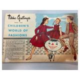 1950s Titche-Goettinger Childrenï¿½s Fashion Catalog