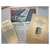 Materials Related to Websterï¿½s New International D