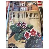 Vintage Better Homes and Gardens Magazines, Variou