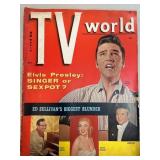 December Issue of TV World Featuring Elvis Presley
