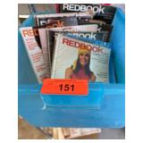 Redbook Magazines from the 1960s and 1970s