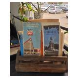 Mid-20th Century Road Maps and Atlas