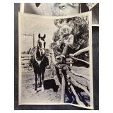 Gene Autry Autographed Black and White Photograph