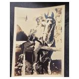 Gene Autry Photograph With Printed Inscription
