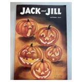 October 1953 Jack and Jill Magazine Featuring Hall