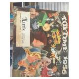 1956 Playtime Toy Catalog by Harris with Illustrat