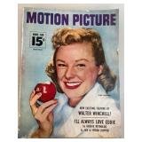 December 1949 Motion Picture Magazine Featuring Ju