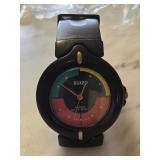 Suizo Quartz Water-Resistant Watch with Black Band