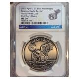 2019 Apollo 11 50th Anniversary Robbins Medal Rest