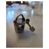 Sterling Silver Miniature Pail Charm