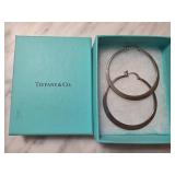 Elsa Peretti Tiffany Sterling Silver Earrings with