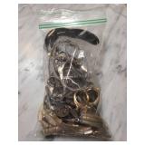 Bag of Mixed Costume Jewelry and Accessories