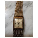 Timex Electric Watch with Gold-Tone Mesh Strap