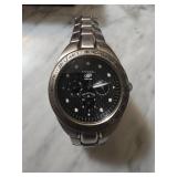 Fossil Blue Stainless Steel Chronograph Watch with
