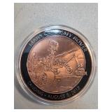 Mars Rover Test Medal Coin