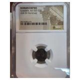 Roman Empire Constans AE4 (Bi Nummus), AD 337-350,