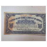 United Cigar Stores Company of America One-Half Ce
