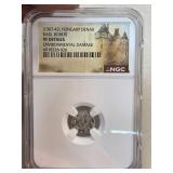 1307-42 Hungary Denar Karl Robert with VF Details