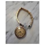 Gold-Fill Ladies Wristwatch With Mechanical Moveme
