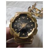 Casio G-Shock Gold-Tone Analog Digital Watch