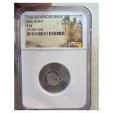 Hungary Denar (1307-1342) Karl Robert NGC Graded F